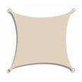 thumbnail image 2 of Triangle Rectangle Shade Sails Sunshade Canopy, Sun Shade ,Waterproof Beige Sun Shade Sail 160gsm 7, 2 of 4