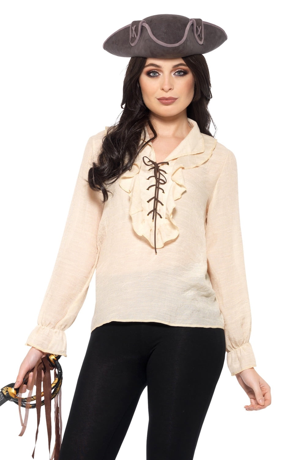 lace up pirate shirt