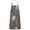 Halloween Gray Ghosts, variant on Halloween Grid Icons Pattern Apron-Garden Aprons for Women with Pockets-Cotton Linen Waterproof Kitchen Cooking Gardening Aprons Adjustable for Kitchen,Cooking,BBQ and Salon 33"x27"