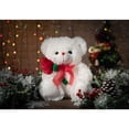 thumbnail image 3 of Oso de peluche HollyHome, oso rosa, 30 cm, blanco, 3 of 8