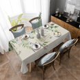 thumbnail image 4 of Sage Green Eucalyptus Leaves Rectangle Tablecloth, Weeping Floral Summer Botanical Waterproof & StainResistant Tablecloth, Washable Oil-proof Table Cover for Dining/Party/Wedding/Buffet 60x84 In, 4 of 9