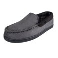 thumbnail image 4 of Hanes Boys Moccasin Slipper With Memory Foam Indoor/Outdoor Sole, 4 of 8