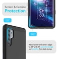 thumbnail image 2 of TUDIA Merge TCL 20 Pro 5G Case Shockproof Military Grade Dual Layer - Matte Black, 2 of 7
