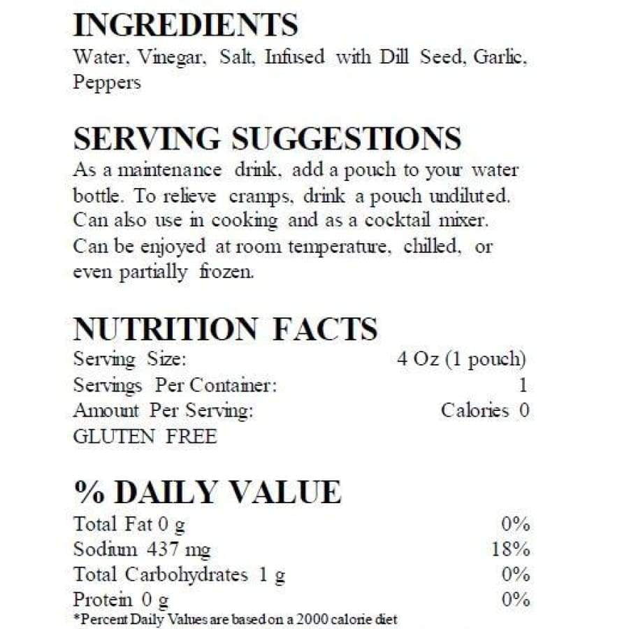 Dill Pickle Juice Nutrition Facts Besto Blog dill-pickle-juice-nutrition-facts-besto-blog