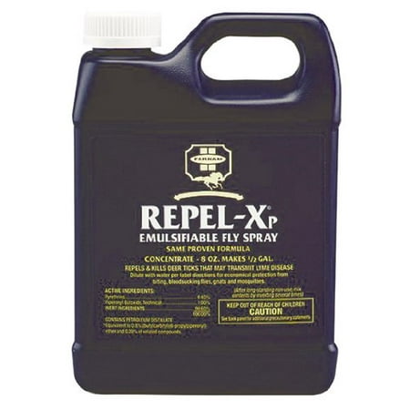 Farnam Repel-Xp Emulsifiable Fly Flies Spray Farming Horse Care Equipment Pint