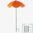 thumbnail image 2 of Adjustable Plant Umbrella Lace Side Garden Decoration Garden Umbrella Shade Garden Cover for Garden Plant Flower, 2 of 18