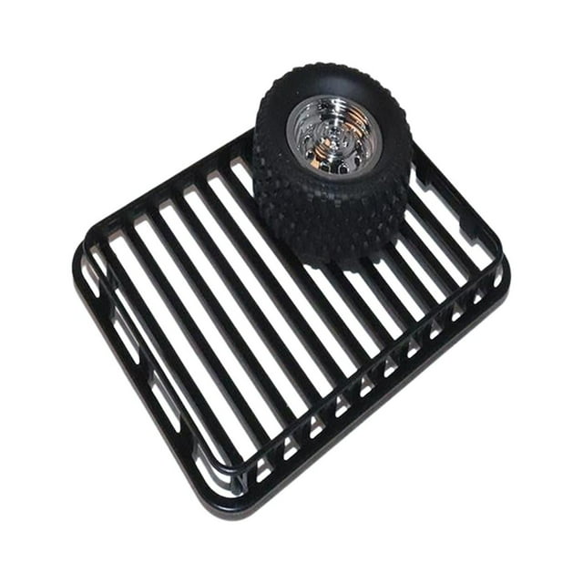 Accesorios de piezas de coche RC Fáciles de instalar Ligeros Escala 1/12 Piezas de RC DIY para neumático portaequipajes