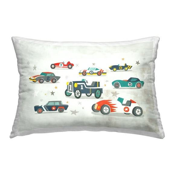 Stupell Industries Various Vintage Airplanes Decorative Printed Throw Pillow Design by Irene Chan.