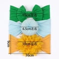 thumbnail image 3 of Cdudpw Baby Girl Headbands-Infant,Toddler Cotton Handmade Hairbands with Bows Child Hair Accessories(BG2,One Size), 3 of 5