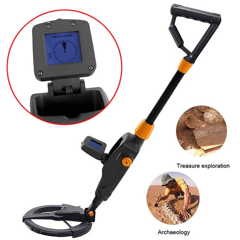 Waterproof Metal Detector With 3 Modes & Large Backlit LCD - Adjustable, All-Terrain Detector By TACKLIFE