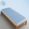 thumbnail image 4 of Rewenti Ice Silk Refrshing Mat Dormitory Breathable Refrshing Mat Summer Refrshing Mat Ice Silk Mat Bed Sheet Mattress for Home Use, 4 of 6
