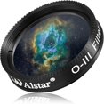 thumbnail image 1 of Filtro Alstar O-III de 1,25 pulgadas: mejora el contraste en cielos oscuros, 1 of 7