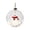 A, variant on Glowing Halloween Decor Ball Hanging Ornament with Warm LED Light for Christmas Tree Window Mantel Spooky Party Decor (10cm/3.94in)