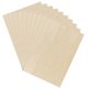 thumbnail image 1 of 10 x Plywood Panels , A4 Wooden Panel, Fretsaw Wood, 1 of 5