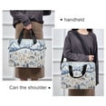 thumbnail image 6 of FORMRS 16" Laptop Bag Carrying Sleeve Case with Handle Travel Shoulder Briefcase, Light Blue Mountain, 6 of 8