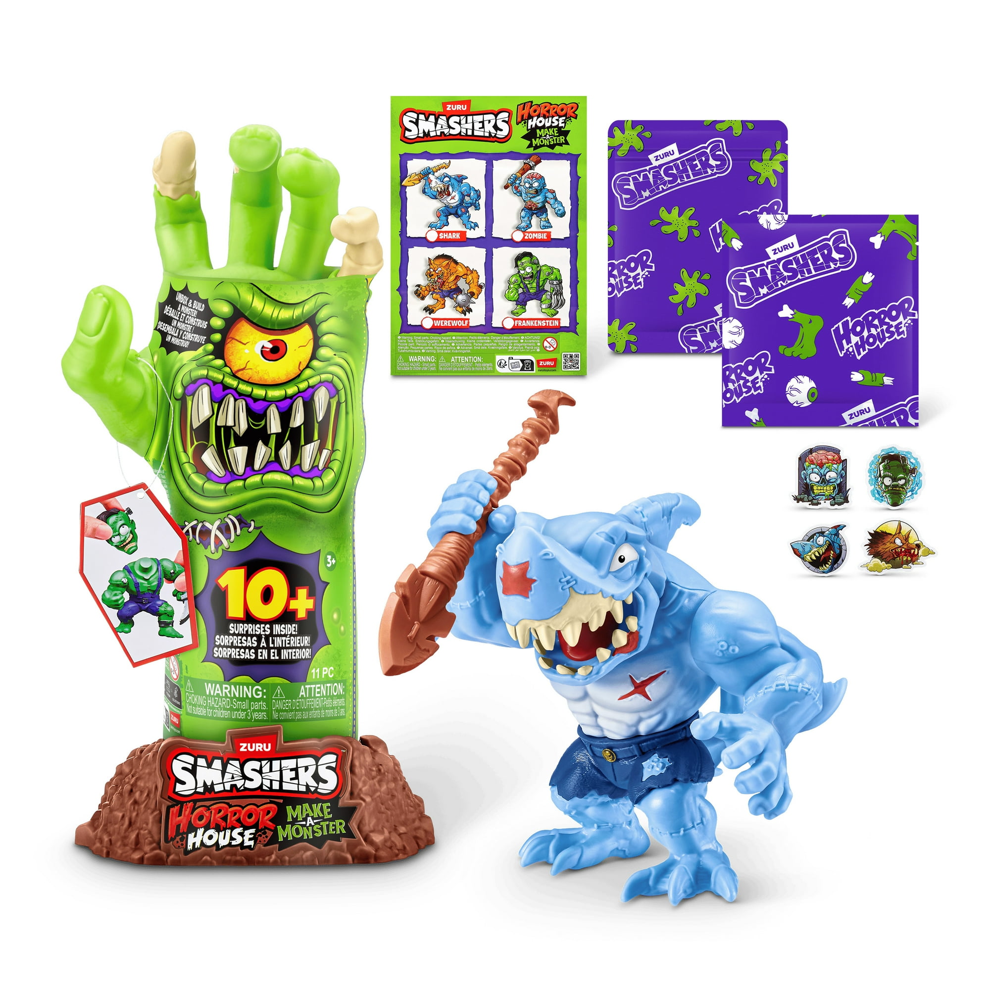 Smashers Horror House Dissect by ZURU, Smashable Egg Toy for Boys