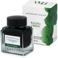 thumbnail image 1 of facai-Wordsworth et Noir Bouteille d'Encre pour Stylo-Plume (30 ml) Édition de Luxe Premium; [Vert Course] Stylos-Plume en Bouteille; Bouteille Classique à Flux Fluide 30 ml, 1 of 4