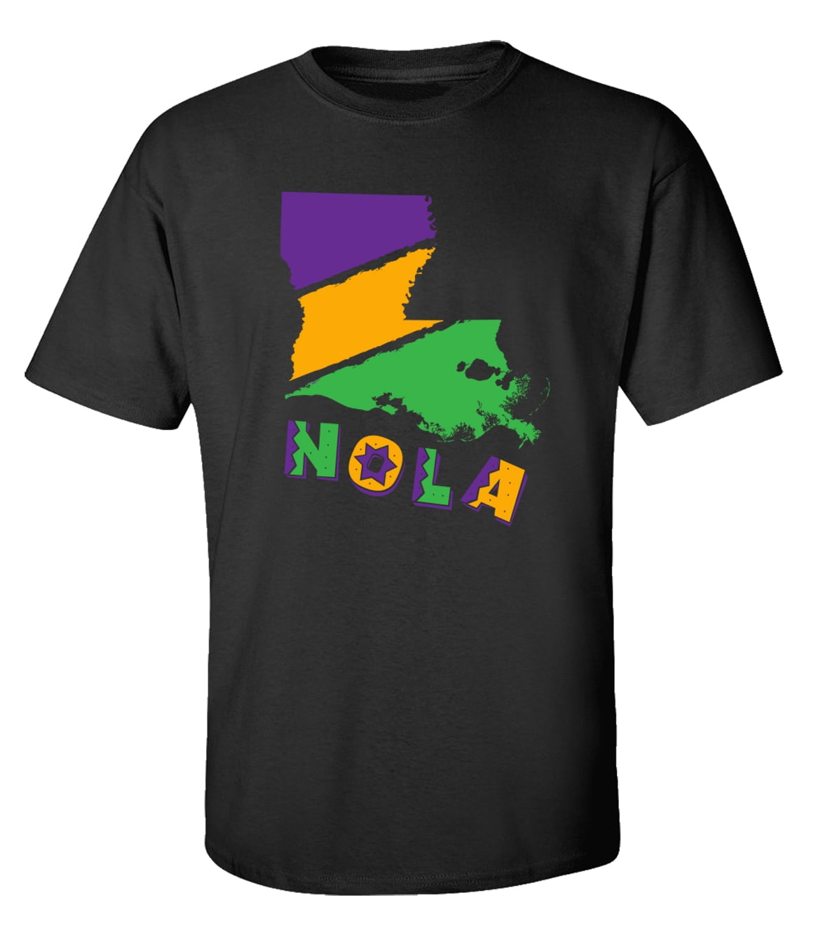 Trenz Shirt Company Nola State Unisex Short Sleeve T-shirt - Imagen 1 de 22