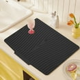thumbnail image 2 of 2025 Silicone Dish Drying Mat for Kitchen Counter, Extra Large Dish Drying Pad, Built in Drain Kitchen Drying Mat, Heat & Water Resistant Silicone Dish Drying Mats, 2 of 7