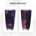 thumbnail image 3 of KLL Galactic Wolf Stare Print 40oz Stainless Steel Insulated Car Cup with Spillproof Lid - Keep Your Drink Hot or Cold on the Go-Without Straw, 3 of 8