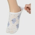 thumbnail image 7 of Women's Charming No Show Socks Seamless Toe Cotton 6Pk, 7 of 7