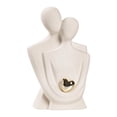 thumbnail image 3 of Estatua de una pareja abrazada, estatuilla, regalo de aniversario, figuras, escultura de arte para sala de estar, boda, cumpleaños, recién casados, 3 of 9