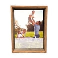 thumbnail image 1 of homeroots home decor 386492 8” x 10” Rustic Farmhouse Gray Shadow Box Frame, 1 of 3