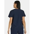 thumbnail image 4 of Generic Women's Scrub Wrap Top Sizes XS-XXXL, 4 of 5