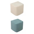 thumbnail image 1 of GUOOL 2 Pcs Housse Extensible Carrée pour Ottoman Repose-Pieds pour Animaux, 1 of 9