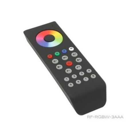 

American Lighting RF-RGBW-3AAA Wireless RGBW RF Control for use with Trulux RF Reciever Black