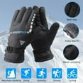 thumbnail image 4 of Waterproof Mens Ski Gloves Winter Warm Snowmobile Cold Weather Gloves, 4 of 4