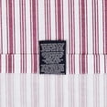 thumbnail image 3 of Nautica - Collection Percale - Ensemble de Draps - 100 % Coton, Frais et Net, Literie Légère Qui Évacue l'Humidité, Grand Lit, Rouge Coleridge, 3 of 6