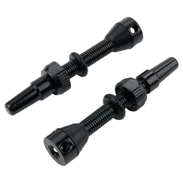Paquete de 2 vástagos de válvula de neumático Yuarrent goma