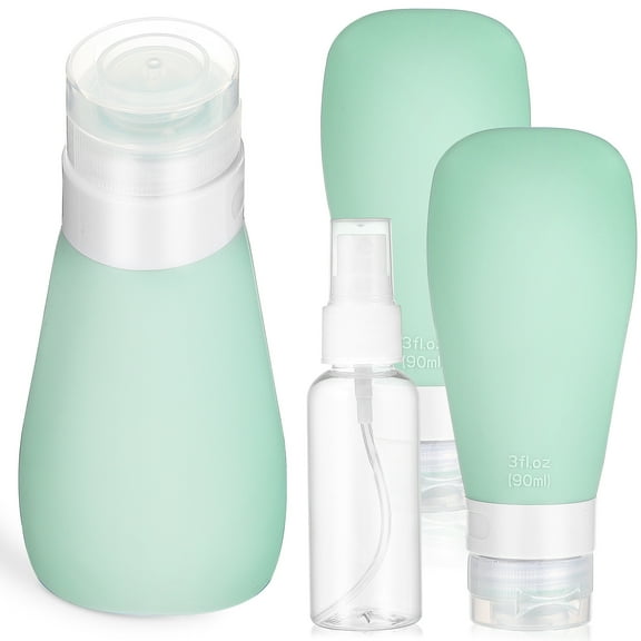 unbranded  Travel Bottles Toiletries Size Containers Cosmetic Tube Empty Small