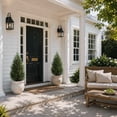 thumbnail image 5 of OLIVIVI Artificial Topiary Cedar Trees 3FT Tall 2 Set, Indoor Faux Pine Shrubs Plants, Realistic Fake Plants Outdoor Front Porch Decor, Artificial Bushes Cypress for Home Front Door Offices, 5 of 12