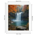 thumbnail image 2 of Paint By Numbers Kit for Adults Beginner - DIY Autumn Waterfall Scenic Beauty Canvas Painting Kits for Adults, Frameless Paint By Number for Adults for Home Wall Decor 16x20 Inch, 2 of 7