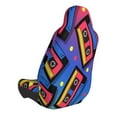 thumbnail image 2 of Wukai Vintage Audio Cassettes Car Seat Covers Full Set Soft Padding Universal, 2 of 5