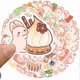 thumbnail image 3 of 50 Pcs Kawaii Bunny Stickers, Pink Aesthetic Stickers for Water Bottle, Cute Vinyl Waterproof Decals for Laptop Scrapbooking Journaling Bicycle Car Ph, 3 of 3