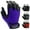 Purple, variant on Weightlifting Gloves Palm Grip Half Finger Body Building Gym Glove for Exercise Training Fitness Workout Men's/Women's Purple Small