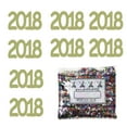 thumbnail image 2 of Confetti Year 2018 Gold - Half Pound (8 oz) - CCL7272, 2 of 8