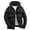 Z2 Black, variant on Men's Winter Coat Jacket Heavy Duty Insulated Coat With Detachable Hood Extreme Cold Weather