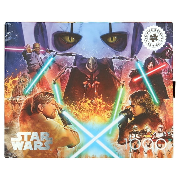 Buffalo Games Silver Select Star Wars 1000-Piece 26.75 x 19.75-inch Interlocking Jigsaw Puzzle for Adults Ages 14