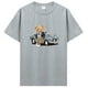 thumbnail image 1 of Caballero oso de peluche en un coche deportivo Vintage ropa para hombre camisetas de gran tamaño de alta calidad camiseta transpirable camisetas de algodón de Hip Hop, 1 of 8