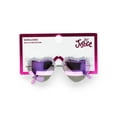 thumbnail image 3 of Justice Girls Flower Heart Sunglasses, Purple, 3 of 4