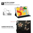 thumbnail image 4 of iPad 6th Generation Case, iPad 5th Generation Case, iPad Air 2 Case, iPad Air 1st Case, Dteck Cute Pattern PU Leather Flip Stand Case Auto Wake Sleep Smart Cover, 04# Gold Little Butterfly, 4 of 5
