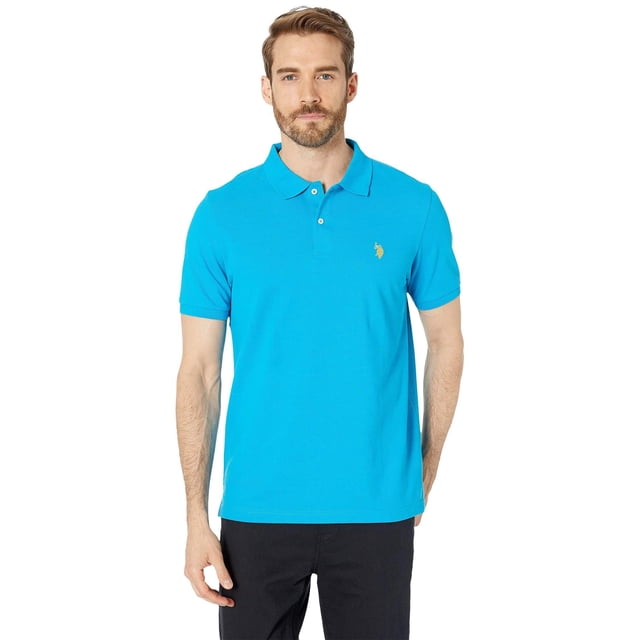 Camisa para Hombre U.S. Polo Assn. Clásica Azul Teal XL