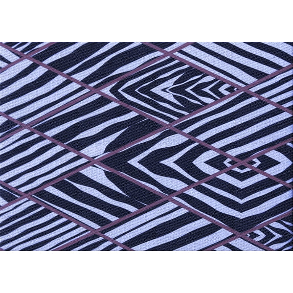 Ahgly Company Indoor Rectangle Patterned Night Blue Area Rugs, 7' x 10'