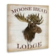 thumbnail image 3 of Stupell Industries Moose Head Lodge Canvas Wall Art design by Lula Bijoux & co., 36 x 36, 3 of 7