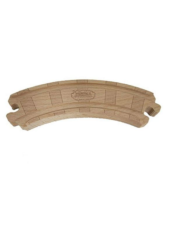 Replacement Part for Thomas and Friends Wood Snowy Rails Set - FRR70 ~ Replacement Wooden Curved Track
