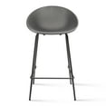 thumbnail image 6 of 2xhome Mid-Century Modern BarStool Metal Frame with Breathable Perforated Egg Shaped Seat for Indoor/Outdoor Use, 6 of 9